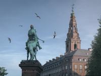 Christiansborg statue politik finanslov